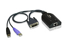 ATEN USB DVI Virtual Media KVM Adapter with Smart Card Support