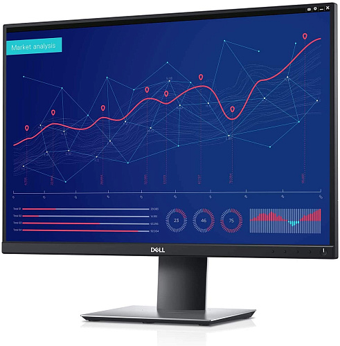 Монитор DELL P2421 DELL P2421 24" wide, IPS, 1920x1200, 0.27mm, 5ms, 300cd/m2, 1000:1, Height adjustable, Tilt, Swivel, VGA, HDMI, DVI(D), DP, 5xUSB,