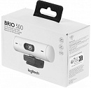 Камера Web Logitech HD Webcam BRIO 500 белый 2Mpix (1920x1080) USB Type-C с микрофоном (960-001428)