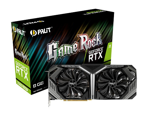 Видеокарта PCIE16 RTX2060 SUPER 8GB RTX2060SUPER GAMEROCK8G PALIT