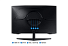 Samsung 32" Odyssey G5 C32G55TQBI VA curved 21:9 2560x1440 1ms 2500:1 250cd 178/178 HDMI DP 144Hz HDR FreeSync Premium VESA Black 2 years