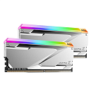 Оперативная память Netac Z RGB 32GB (2x16GB) DDR5-6800 (PC5-54400) C34 34-45-45-108 1.4V XMP Dual DIMM Kit Silver