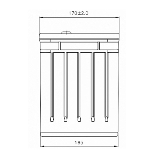 CSB Батарея HRL12390W FR