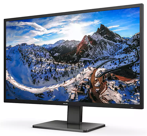 43" Philips 439P1 3840х2160@60Гц VA W-LED 16:9 MultiView 4ms 2*HDMI2.0 1*HDMI1.4 DP 1*USB-C 3xUSB3.2 RJ45 RS232 50M:1 4000:1 178/178 400cd Tilt HAS Sw