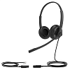 Гарнитура YEALINK YHS34 Dual Дуо, Проводная, HD звук, QD, RJ9, шт