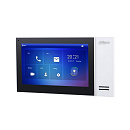 DAHUA DH-VTH2421FW-P Монитор видеодомофона IP 7 дюймовый, белый, ёмкостной сенсорный экран, встроенная карта памяти до 8Гб, питание DC 12В/PoE
