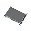 Модуль дисплея ACD18-RA613 Waveshare 4" резистивный сенсорный дисплей без корпуса, 800*480 IPS матрица, вход HDMI питание по USB, для Raspberry Pi 3 (