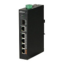 Коммутатор Dahua DH-PFS3106-4ET-60-V2 4-портовый неуправляемый с РОЕ, уличное исполнение
