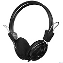 Oklick Наушники с микрофоном Оклик HS-M200 черный 1.8м накладные (1532011)