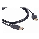 Кабель USB-A 2.0 вилка-розетка, 0,9 м