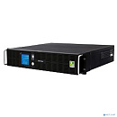 CyberPower PR1000ELCDRT2UA ИБП {Line-Interactive, 1000VA/900W USB/RS-232/Dry/EPO/SNMPslot/RJ11/45 (8 IEC С13), 12В/7 Ач х 4}