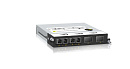 Модуль 2 x 100/1000BaseSFP, 2 x 100BaseFX (одномодовое волокно, разъем SC, дальность 80 км), 0.5U