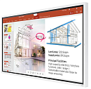 Samsung 65" WM65R, Flip 2, 65 дюймов, UHD интерактивный дисплей, 4 одновременных касания, светло-серый цвет