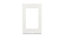 Рамка панели управления BIAMP [WP-1G-US-W] 1-gang wall plate, US