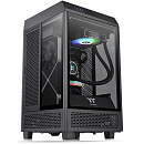 Корпус THERMALTAKE The Tower 100 черный без БП ATX 2x120mm 2xUSB3.0 1xUSB3.1 audio bott PSU [CA-1R3-00S1WN-00]