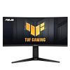 ASUS 29.5" VG30VQL1A VA curved, 2560x1080, TUF Gaming, 1ms, 300cd/m, 100Mln:1, 178°/178°, 200Hz, HDR10+, 2*HDMI, DP, USB, MM, FreeSync Premium, Tilt,