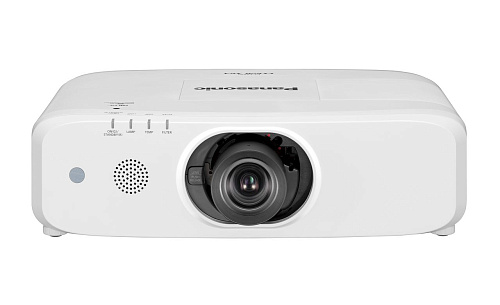 Проектор Panasonic [PT-EX620E] 3LCD,6200ANSI Lm,XGA(1024x768),10000:1;(1.32-2.44:1)-Lens,Lens Shift Vert:+60%/Hor:30%;HDMI IN x2;D-sub15pin;BNCx5;Comp