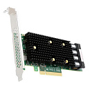 HBA-адаптер Broadcom 9400-16i SGL (05-50008-00 / 03-50008-02012) PCIe 3.1 x8 LP, Tri-Mode SAS/SATA/NVMe 12G HBA, 16port(4*int SFF8643), 3416 IOC