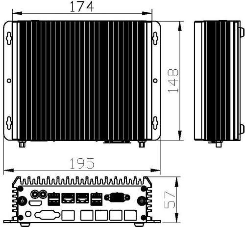 FRONT Compact Y715 i5-10210U/16GB/128GB/NoOS