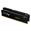 Модуль памяти Kingston 16GBDDR5 5200 DIMM FURY Beast Black XMP Gaming Memory KF552C40BBK2-16 Non-ECC, CL40, 1.25V, (Kit of 2) 1RX16 40-40-40 288-pin