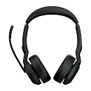 Наушники с микрофоном Jabra Evolve2 55, Link380c MS Stereo черный накладные BT оголовье (25599-999-899)