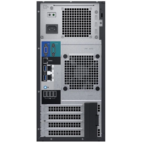 Сервер DELL PowerEdge T140 1xE-2224 x4 1x4Tb 7.2K 3.5" NLSAS H330 FH iD9Ex 1G 2P 1x365W 3Y NBD (PET140RU2-02)