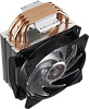 Кулер для процессора/ Cooler Master MasterAir MA410P (150W, 4-pin, 158.5mm, tower, Al/Cu, RGB, fans: 1x120mm/66.7CFM/30dBA/2000rpm, 1200/115X/2066