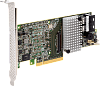 RAID-контроллер Intel Celeron RAID контроллер Intel® RAID Controller RS3DC040 12Gb/s SAS, 6Gb/s SATA, LSI3108 ROC Mainstream Intelligent RAID 0,1,5,10,50,60 add-in card with x8
