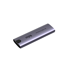 Внешний корпус для диска M.2 Netac WH51 M.2 NVMe/SATA SSD Case, USB3.1 Gen2 10Gb/s to M-Key(M&B key) NVMe & SATA, Aluminum Cover, Compatible with 4 s