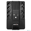 Импульс ИБП МАСТЕР 800 {800/480 ВА/Вт, LED, USB, RJ11/RJ45, CHRG USB, SCHUKOx8} {MT80107}