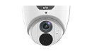 Видеокамера IP купольная, 1/2.8" 2 Мп КМОП @ 30 к/с, ИК-подсветка до 30м., LightHunter 0.001 Лк @F1.6, объектив 4 мм, WDR, 2D/3D DNR, Ultra 265, H.265