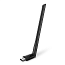 TP-Link Archer T2U Plus, AC600 Двухдиапазонный Wi Fi USB адаптер высокого усиления, до 200 Мбит/с на 2,4 ГГц + до 433 Мбит/с на 5 ГГц, 1 внешняя антен