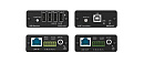 Передатчик и приемник Kramer Electronics [EXT3-U-KIT] сигналов USB 2.0 и RS-232 по витой паре; поддержка PoC