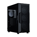 корпус ZALMAN I3 NEO ARGB V2 BLACK, ATX, BLACK, FRONT MESH, WINDOW, 2x3.5", 3x2.5", 1xUSB2.0, 2xUSB3.0, 1xUSB Type-C, FRONT 3x120mm ARGB, REAR 1x120mm