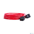 REM Шнур питания с фиксатором IEC 60320 C19/IEC 60320 C20, 16 А / 250 В (3 ? 1,5), длина 3 м, красный R-16-Cord-C19-C20-3-Red