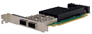 Адаптер SILICOM PE3100G2DQiRL-QX4 Dual Port 10G/25G/40G/100GBaseX Content Director (QSFP28, Intel FM10420)