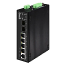 Промышленный коммутатор Gigabit Ethernet OSNOVO SW-70402/ILS Промышленный управляемый (L2+) коммутатор Gigabit Ethernet на 4GE RJ45 + 2 GE SFP порта с