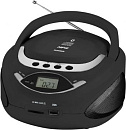 Аудиомагнитола Telefunken TF-CSRP3494B черный 2Вт/CD/CDRW/MP3/FM(an)/USB/BT/SD/MMC