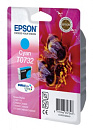 Картридж струйный Epson T0732 C13T10524A10 голубой (375стр.) (5.5мл) для Epson С79/СХ3900/4900/5900