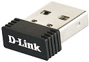 Сетевой адаптер WiFi D-Link DWA-121 DWA-121/B1A USB 2.0 (ант.внутр.) 1ант.