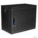 ЦМО Шкаф телекоммуникационный настенный 9U (600 x 650) дверь металл, цвет черный (ШРН-9.650.1-9005)