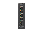 Коммутатор D-Link DIS-100E-5W/A1A, L2 Unmanaged Industrial Switch with 5 10/100Base-TX ports.1K Mac address, 802.3x Flow Control, Stand-alone, Auto MD