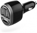 Автомобильное зар./устр. Hama H-173603 2.1A+2.1A+1A 3xUSB универсальное черный (00173603)