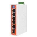 WI-PS206GF-I Промышленный неуправляемый PoE коммутатор 4FE+1GE+1SFP