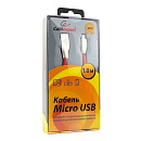 Cablexpert Кабель USB 2.0 CC-G-mUSB01R-1.8M AM/microB, серия Gold, длина 1.8м, красный, блистер