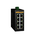 Неуправляемый коммутатор c 8 портами 10/100/1000Base-T(X) (разъем RJ45), два входа питания 18-30 В перем. или 12-48 В пост., рабочая температура от
