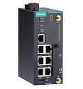 Компьютерная платформа для приложений IIoT с 2 Ethernet-портами, 4 RS-232/422/485, 4 DI, 4 DO, слотом SD, 1 USB, 512 Мб RAM, 8 Гб eMMC, ОС Linux Debia