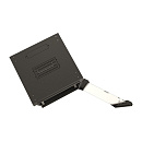 Шкаф HyperlineTWB-1266-GP-RAL9004 настенный 12U, 650x600х600мм, стеклянная дверь с перфорацией по б 12U, 650x600х600мм, стеклянная дверь с перфорацией