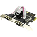 Контроллер Espada PCI-E, 2S port, MCS9922, FG-EMT03C-1-BU01, oem (38478)