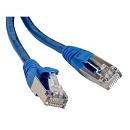 Hyperline PC-LPM-STP-RJ45-RJ45-C5e-2M-LSZH-BL Патч-корд F/UTP, экранированный, Cat.5e, LSZH, 2 м, синий